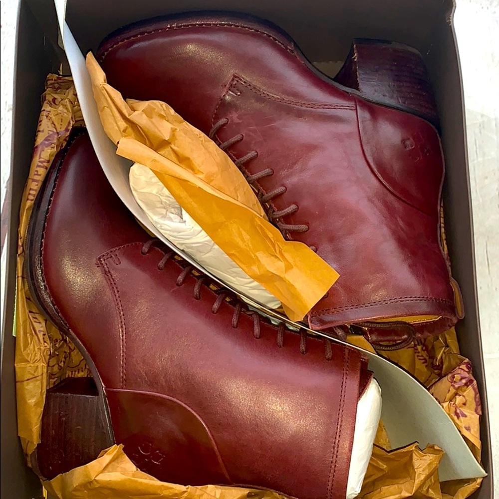 💕Classic Patricia Nash Sicily Merlot boots - Picture 8 of 8